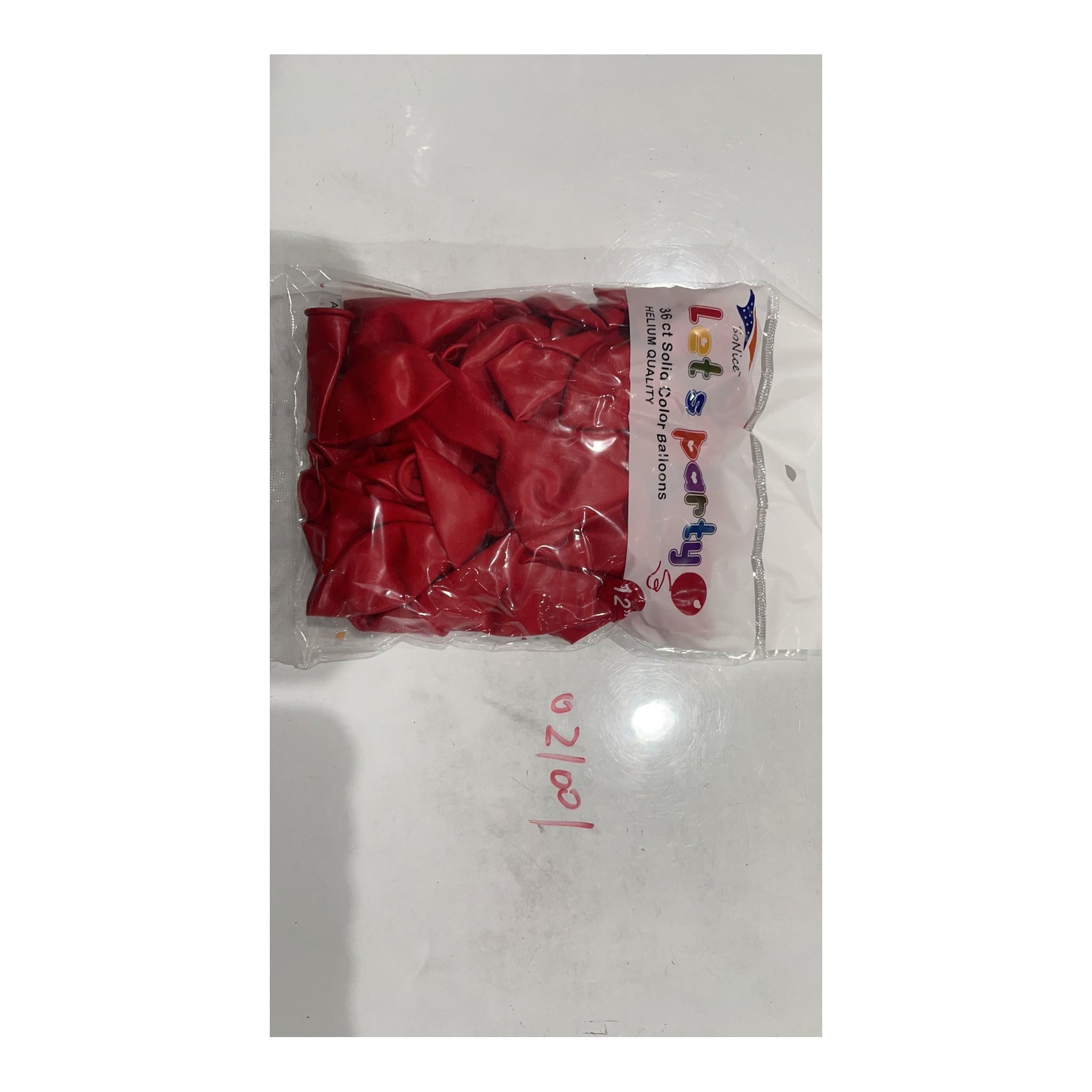 Balloon 36 ct Red